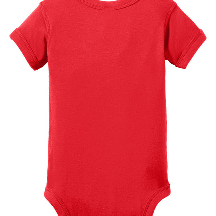 Rabbit Skins™ Infant Short Sleeve Baby Rib Bodysuit — 4400
