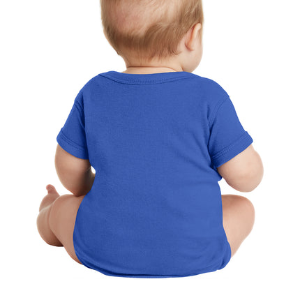 Rabbit Skins™ Infant Short Sleeve Baby Rib Bodysuit — 4400