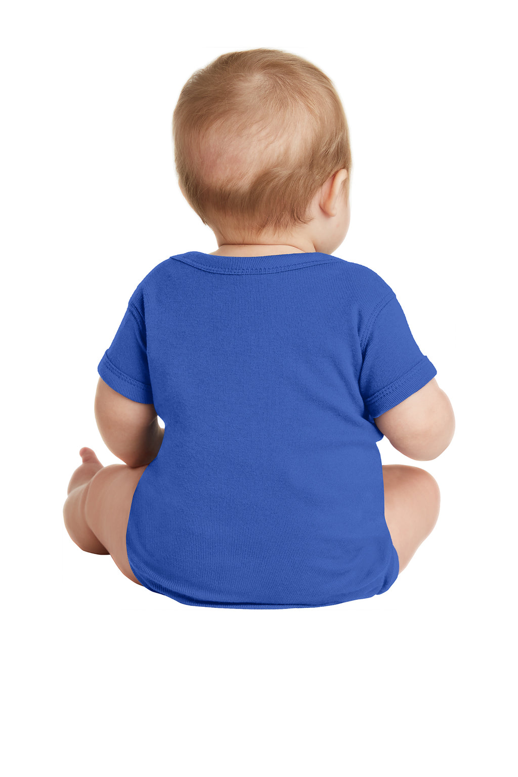Rabbit Skins™ Infant Short Sleeve Baby Rib Bodysuit — 4400