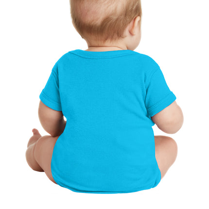 Rabbit Skins™ Infant Short Sleeve Baby Rib Bodysuit — 4400