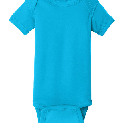 Rabbit Skins™ Infant Short Sleeve Baby Rib Bodysuit — 4400