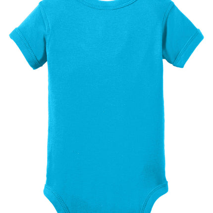 Rabbit Skins™ Infant Short Sleeve Baby Rib Bodysuit — 4400