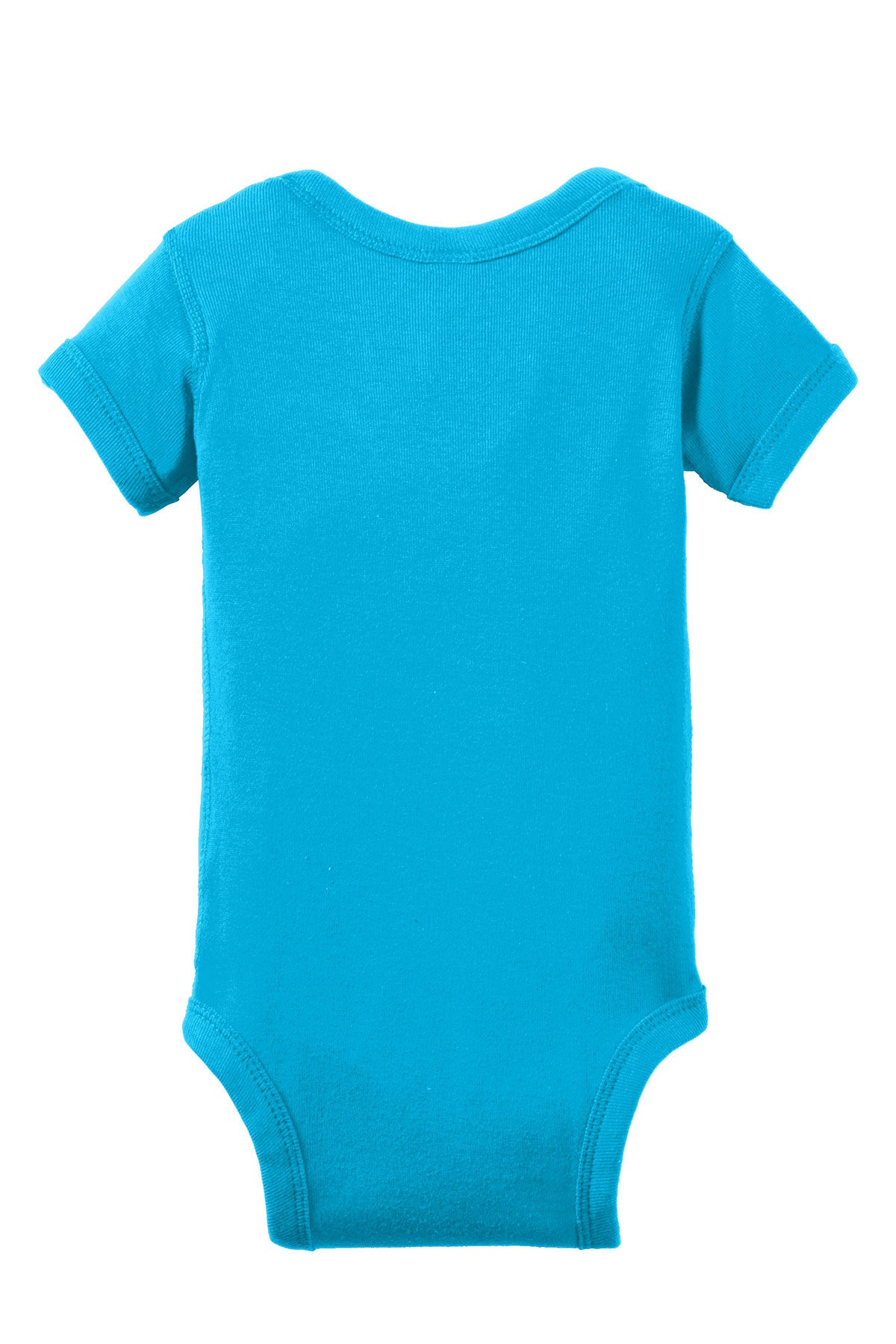Rabbit Skins™ Infant Short Sleeve Baby Rib Bodysuit — 4400