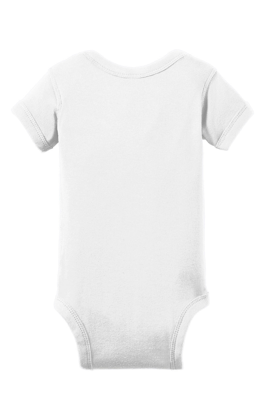 Rabbit Skins™ Infant Short Sleeve Baby Rib Bodysuit — 4400