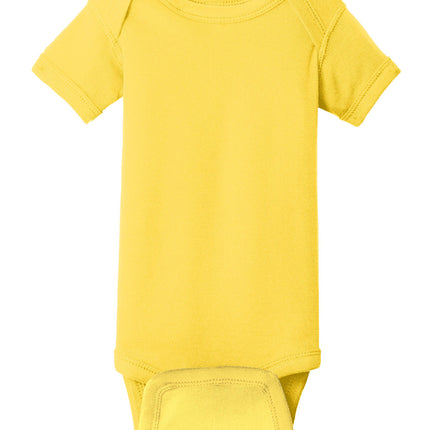 Rabbit Skins™ Infant Short Sleeve Baby Rib Bodysuit — 4400