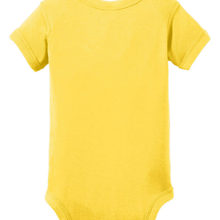 Rabbit Skins™ Infant Short Sleeve Baby Rib Bodysuit — 4400