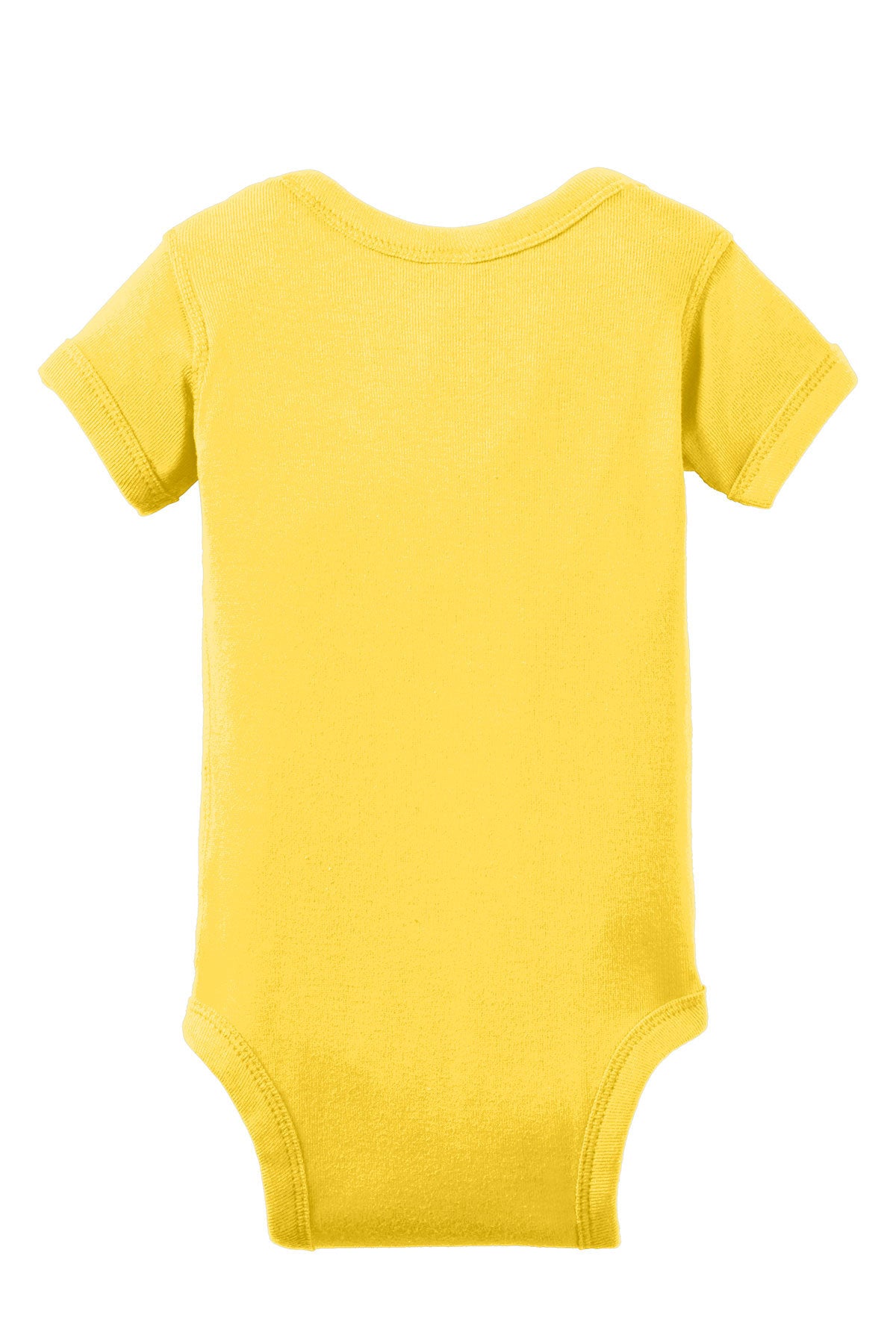 Rabbit Skins™ Infant Short Sleeve Baby Rib Bodysuit — 4400