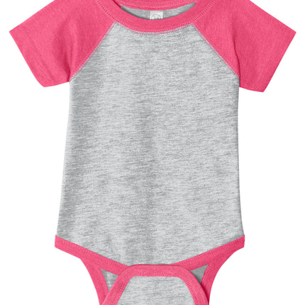 Rabbit Skins™ Infant Baseball Fine Jersey Bodysuit — 4430
