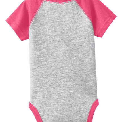 Rabbit Skins™ Infant Baseball Fine Jersey Bodysuit — 4430