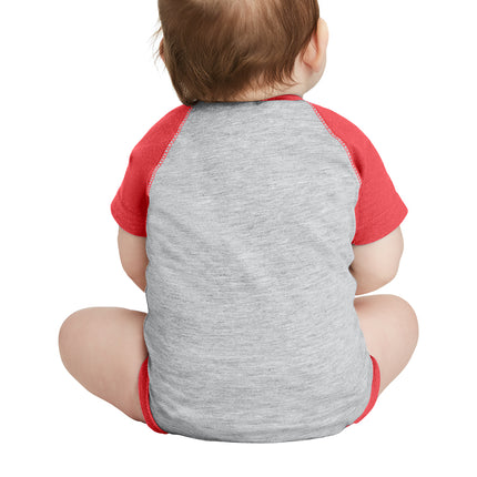 Rabbit Skins™ Infant Baseball Fine Jersey Bodysuit — 4430