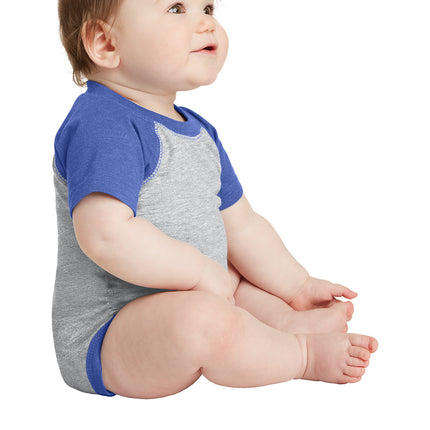Rabbit Skins™ Infant Baseball Fine Jersey Bodysuit — 4430