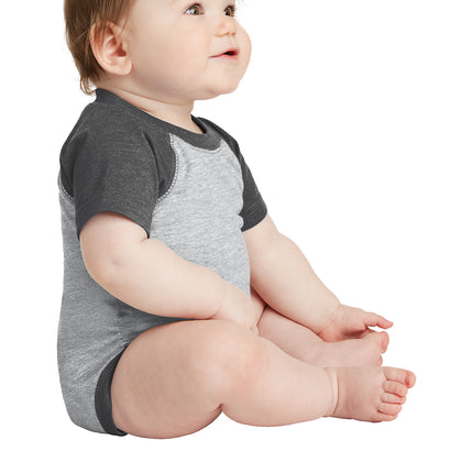 Rabbit Skins™ Infant Baseball Fine Jersey Bodysuit — 4430