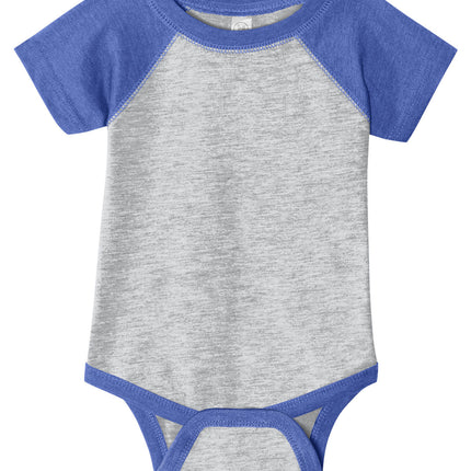 Rabbit Skins™ Infant Baseball Fine Jersey Bodysuit — 4430