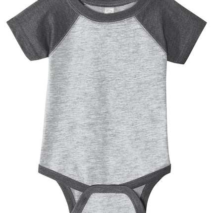 Rabbit Skins™ Infant Baseball Fine Jersey Bodysuit — 4430