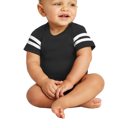 Rabbit Skins™ Infant Football Fine Jersey Bodysuit — 4437