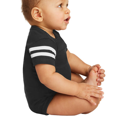 Rabbit Skins™ Infant Football Fine Jersey Bodysuit — 4437