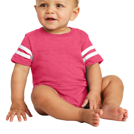 Rabbit Skins™ Infant Football Fine Jersey Bodysuit — 4437