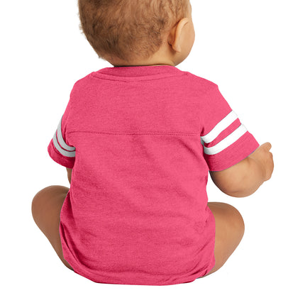 Rabbit Skins™ Infant Football Fine Jersey Bodysuit — 4437