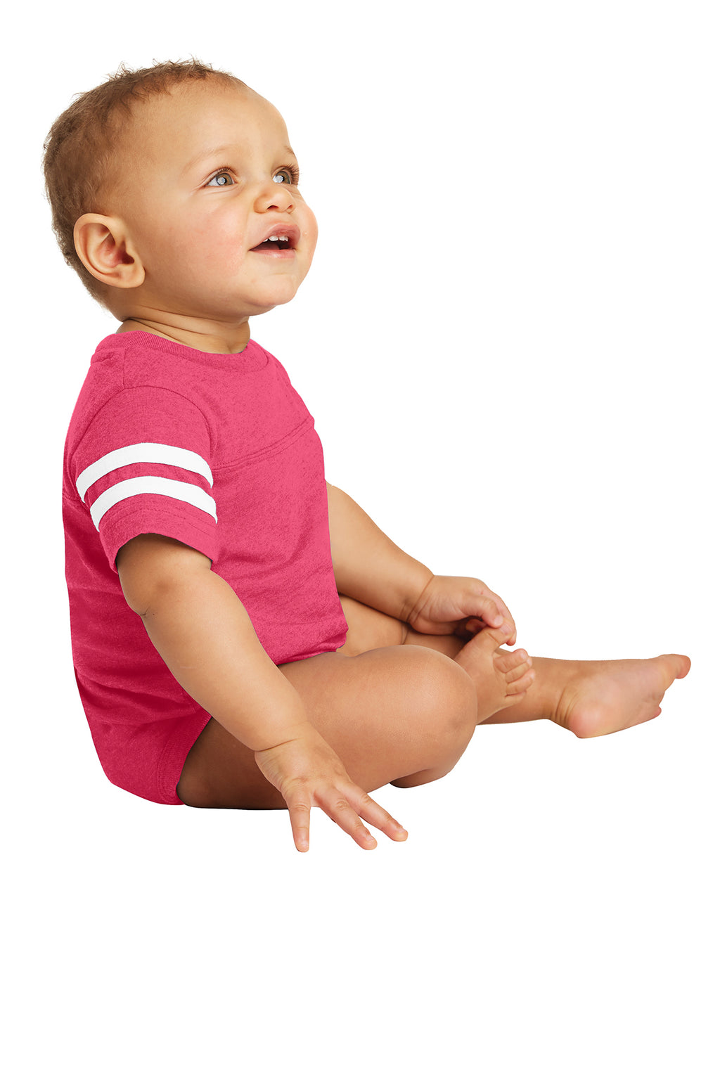 Rabbit Skins™ Infant Football Fine Jersey Bodysuit — 4437