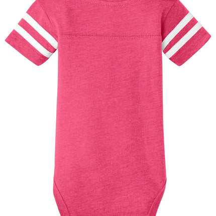 Rabbit Skins™ Infant Football Fine Jersey Bodysuit — 4437