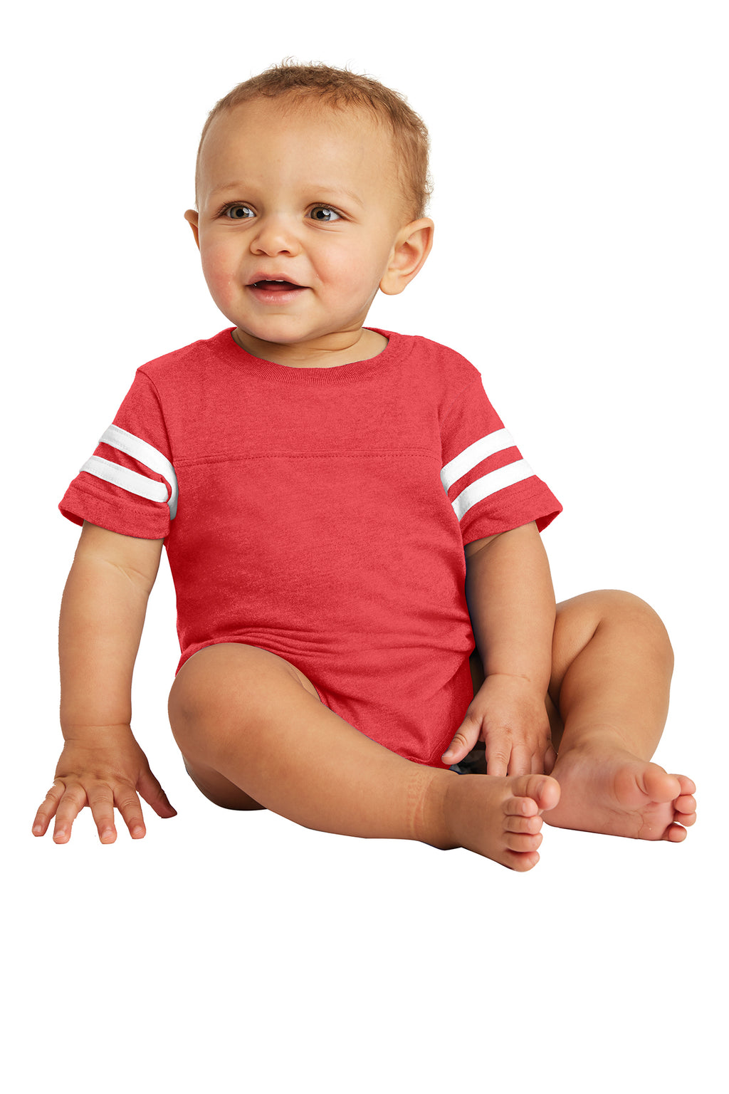 Rabbit Skins™ Infant Football Fine Jersey Bodysuit — 4437