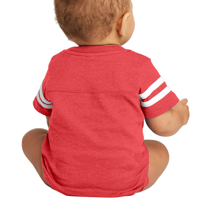 Rabbit Skins™ Infant Football Fine Jersey Bodysuit — 4437