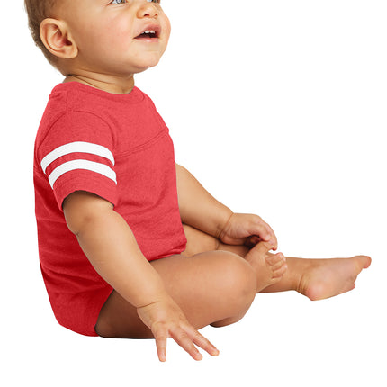 Rabbit Skins™ Infant Football Fine Jersey Bodysuit — 4437