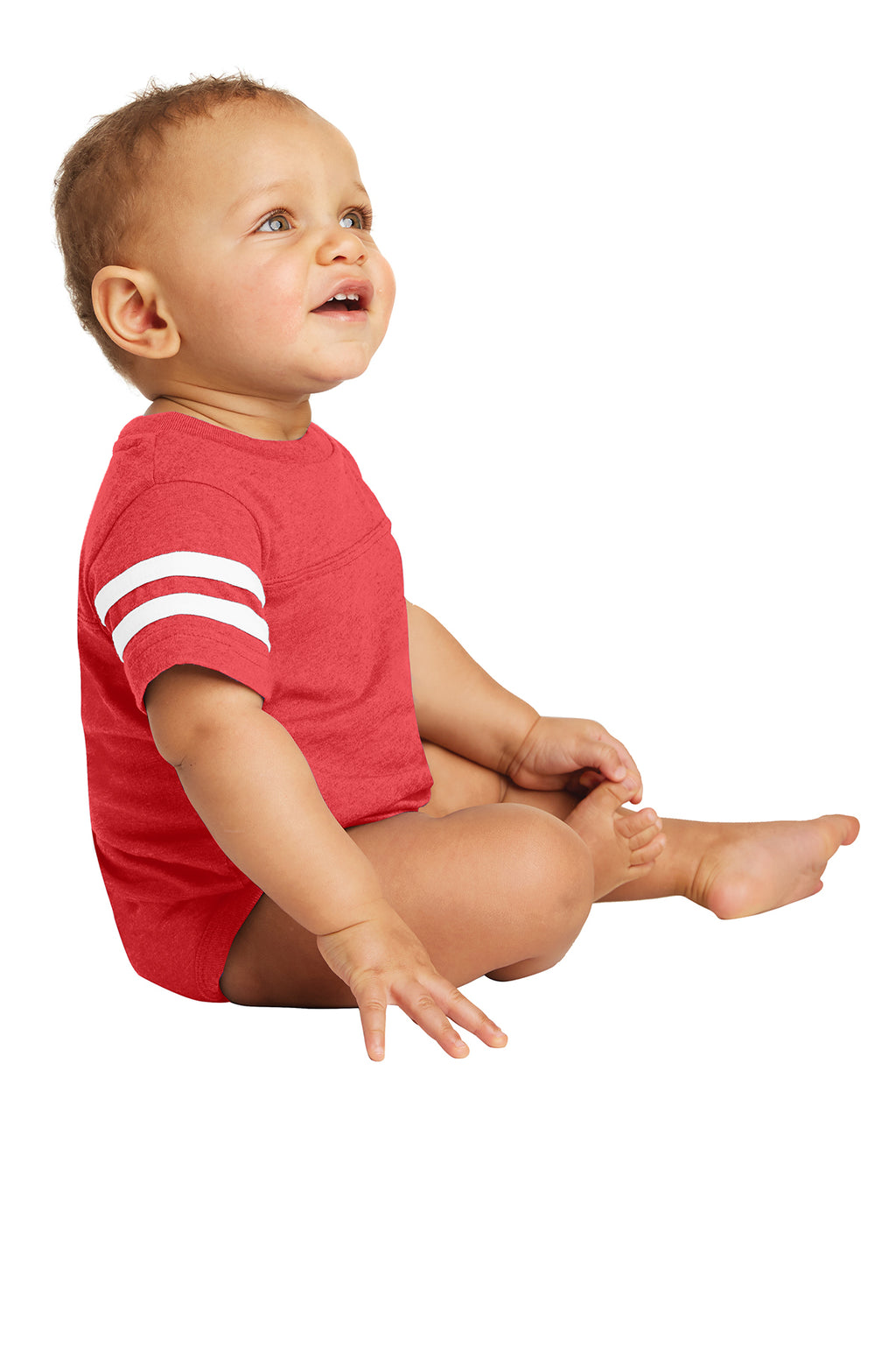 Rabbit Skins™ Infant Football Fine Jersey Bodysuit — 4437