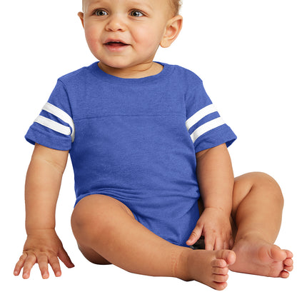Rabbit Skins™ Infant Football Fine Jersey Bodysuit — 4437