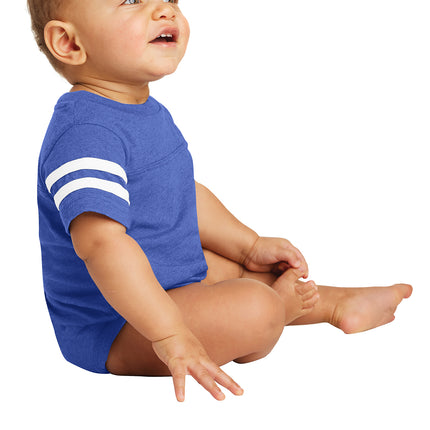 Rabbit Skins™ Infant Football Fine Jersey Bodysuit — 4437