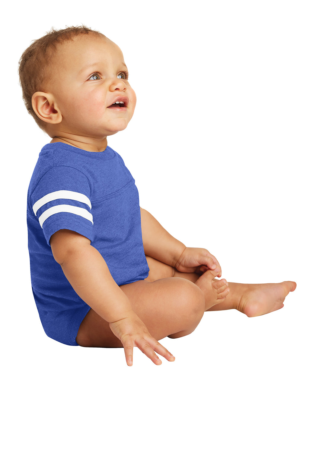 Rabbit Skins™ Infant Football Fine Jersey Bodysuit — 4437