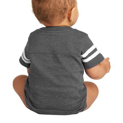 Rabbit Skins™ Infant Football Fine Jersey Bodysuit — 4437