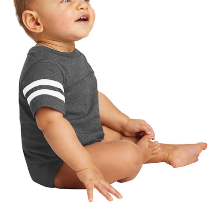 Rabbit Skins™ Infant Football Fine Jersey Bodysuit — 4437