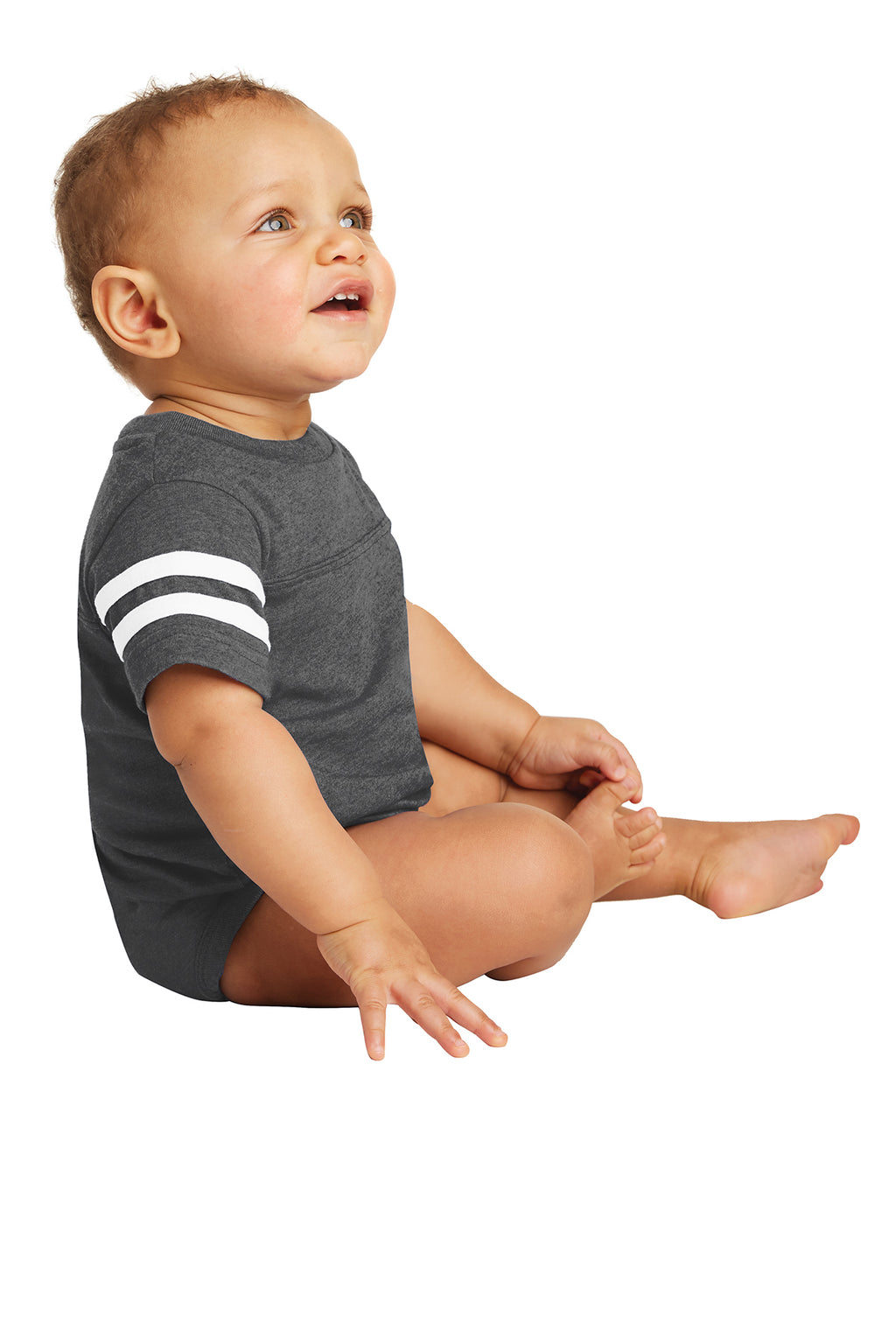 Rabbit Skins™ Infant Football Fine Jersey Bodysuit — 4437
