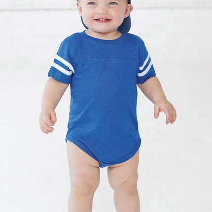 Rabbit Skins™ Infant Football Fine Jersey Bodysuit — 4437