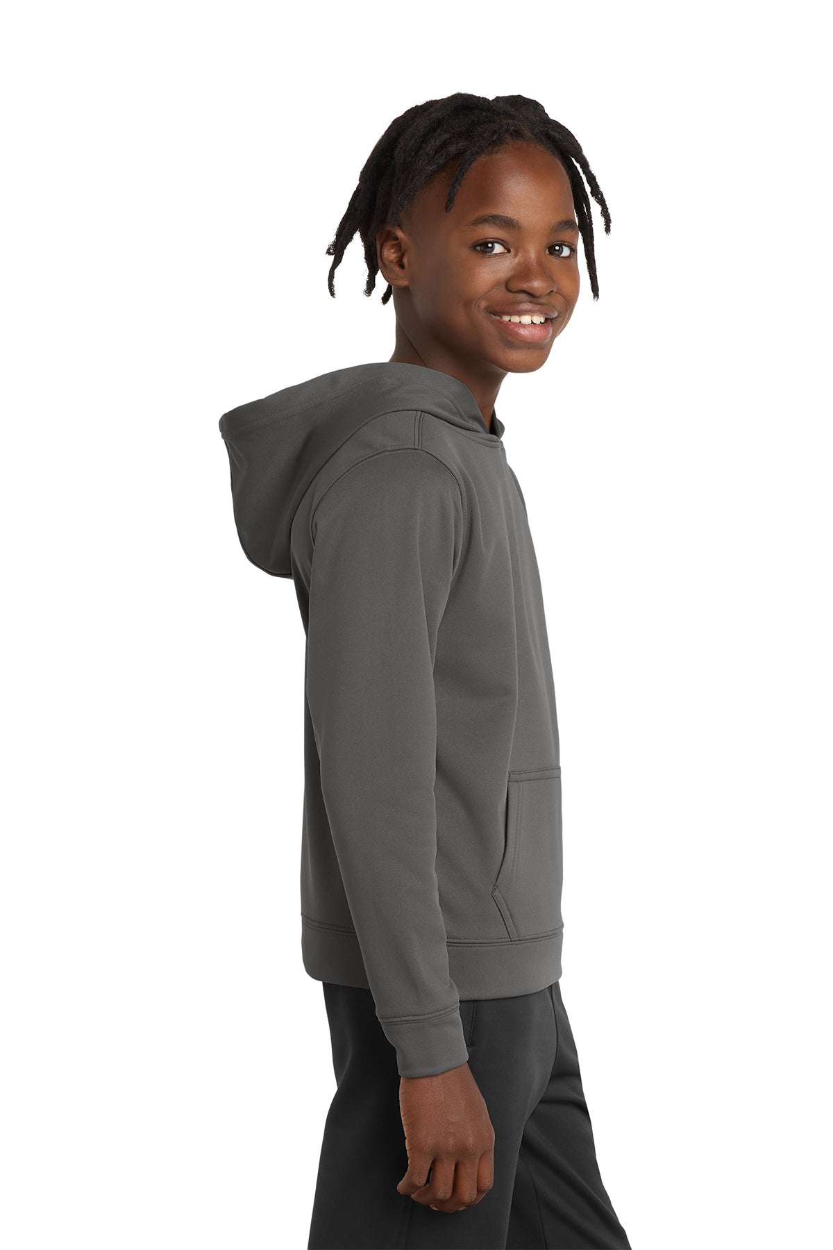 Port & Co Youth Performance Fleece Pullover Hooded Sweatshirt – PC590YH