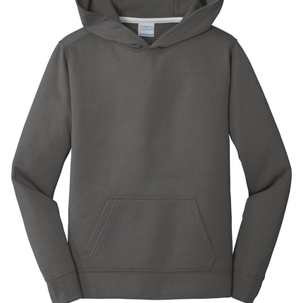 Port & Co Youth Performance Fleece Pullover Hooded Sweatshirt – PC590YH