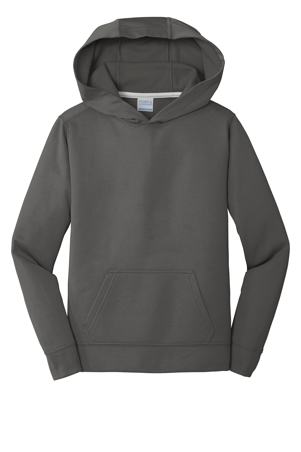 Port & Co Youth Performance Fleece Pullover Hooded Sweatshirt – PC590YH
