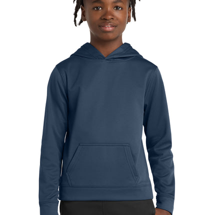 Port & Co Youth Performance Fleece Pullover Hooded Sweatshirt – PC590YH