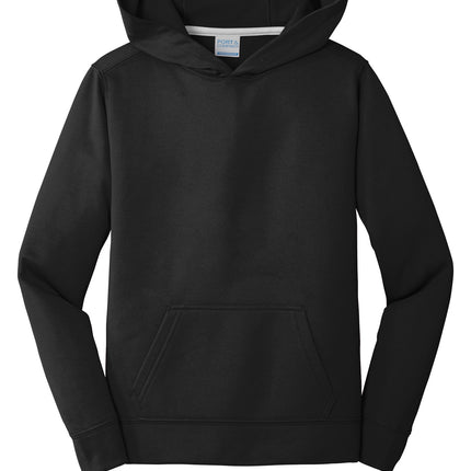 Port & Co Youth Performance Fleece Pullover Hooded Sweatshirt – PC590YH