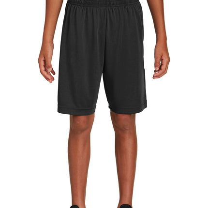 Sport‑Tek® Youth PosiCharge Competitor Pocketed Short – YST355P