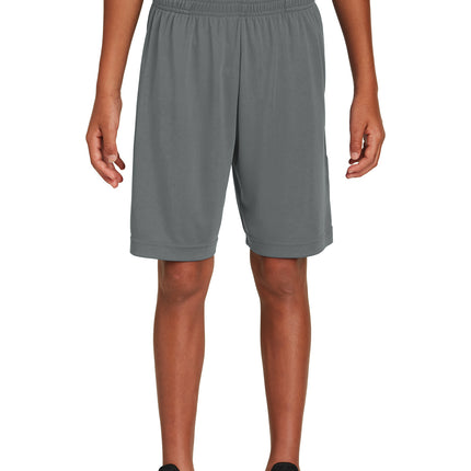 Sport‑Tek® Youth PosiCharge Competitor Pocketed Short – YST355P