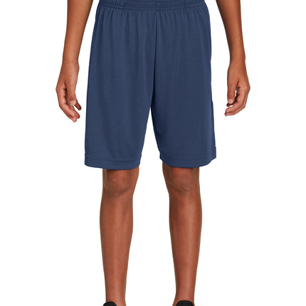 Sport‑Tek® Youth PosiCharge Competitor Pocketed Short – YST355P