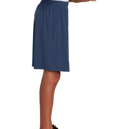 Sport‑Tek® Youth PosiCharge Competitor Pocketed Short – YST355P
