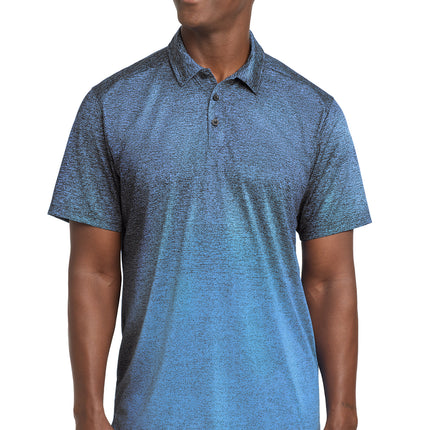 Sport‑Tek® Ombre Heather Polo – ST671