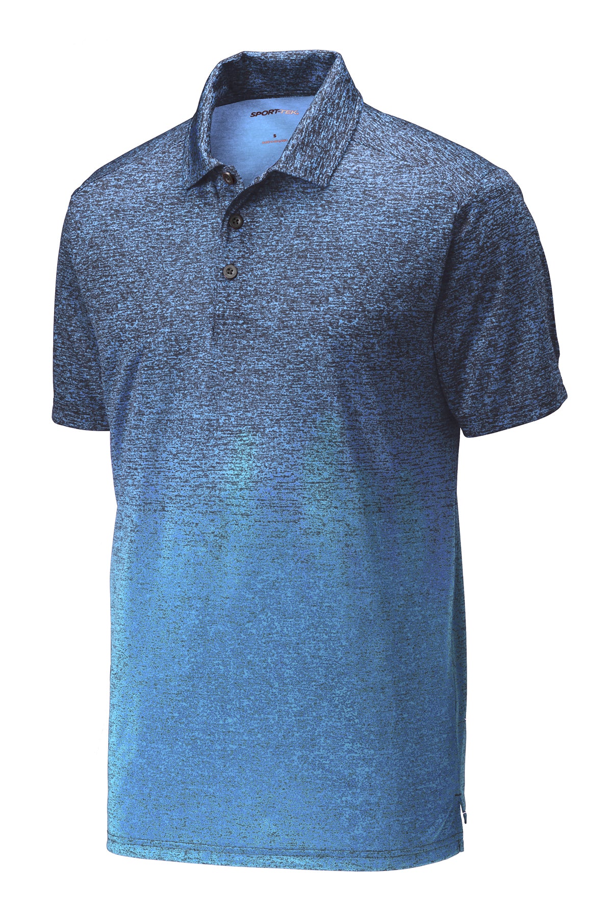 Sport‑Tek® Ombre Heather Polo – ST671