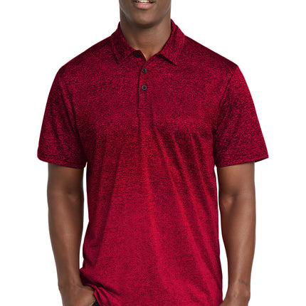 Sport‑Tek® Ombre Heather Polo – ST671