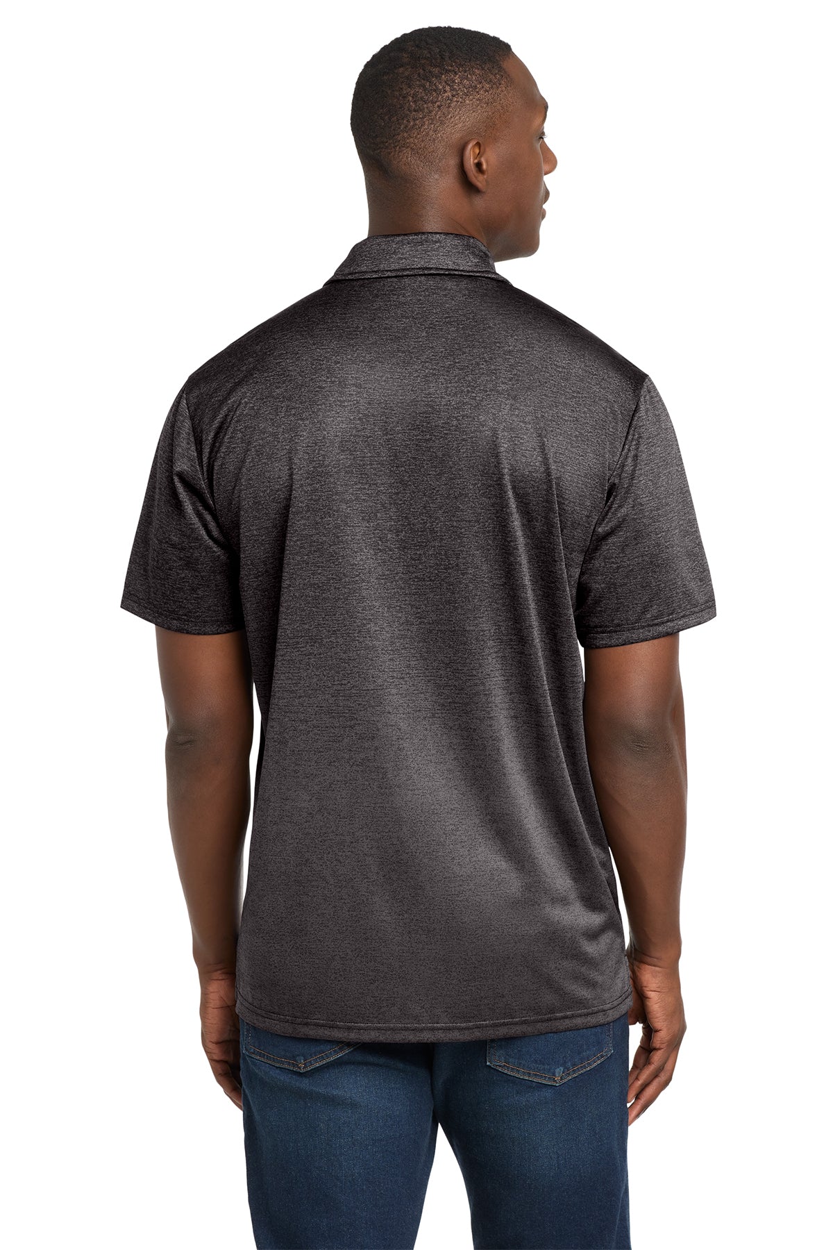 Sport‑Tek® Ombre Heather Polo – ST671
