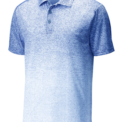 Sport‑Tek® Ombre Heather Polo – ST671