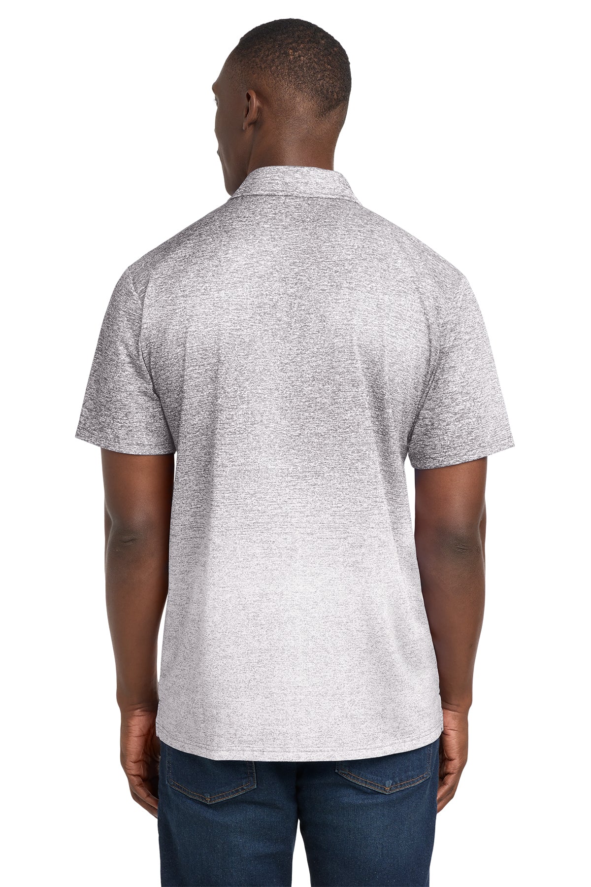 Sport‑Tek® Ombre Heather Polo – ST671